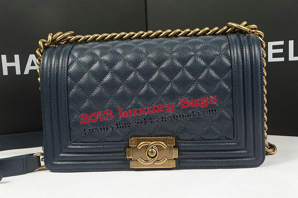 Boy Chanel Flap Bag Original Royal Cannage Pattern A67025 Gold