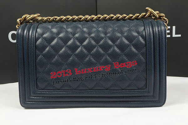 Boy Chanel Flap Bag Original Royal Cannage Pattern A67025 Gold