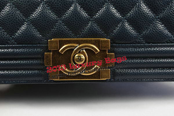 Boy Chanel Flap Bag Original Royal Cannage Pattern A67025 Gold