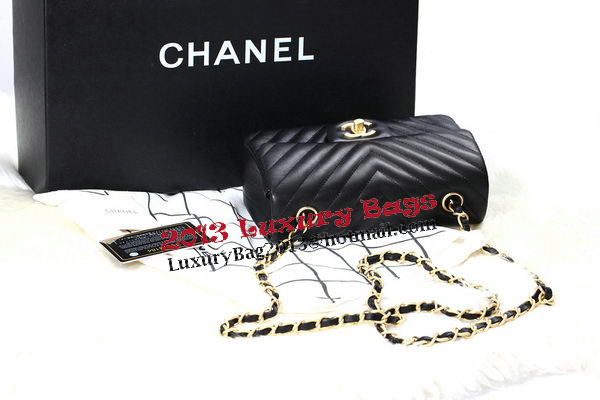 Chanel mini Classic Flap Bag Original Sheepskin CHA1116 Gold