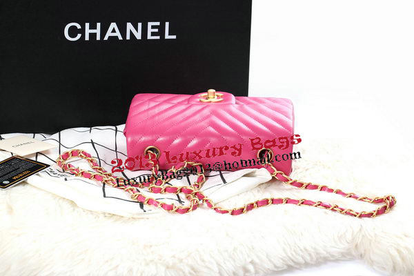 Chanel mini Classic Flap Bag Original Sheepskin CHA1116 Gold