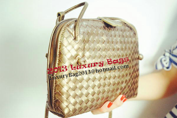 Bottega Veneta Bicolors Intrecciato Nappa Cross Body Bag BV9610