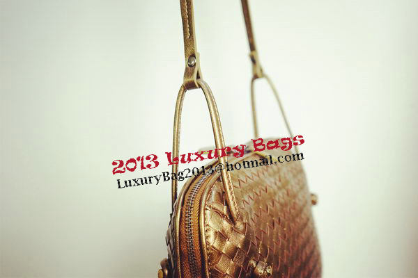 Bottega Veneta Bicolors Intrecciato Nappa Cross Body Bag BV9610