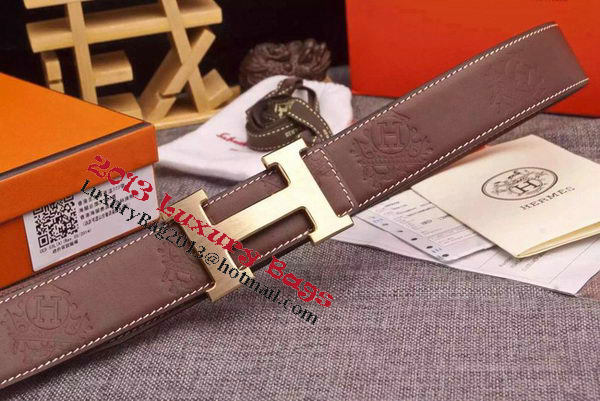 HERMES Belts HB0073G Brown