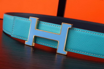 Hermes Belt H3031S SkyBlue