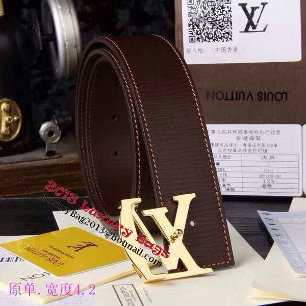 Louis Vuitton Belt LV0048 Brown