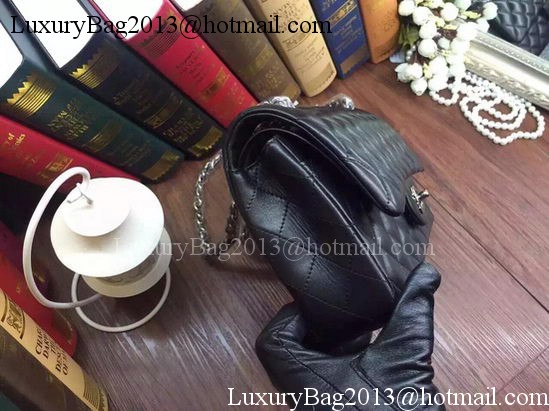 Chanel 2.55 Series Flap Bag Original Sheepskin Leather A09765 Black