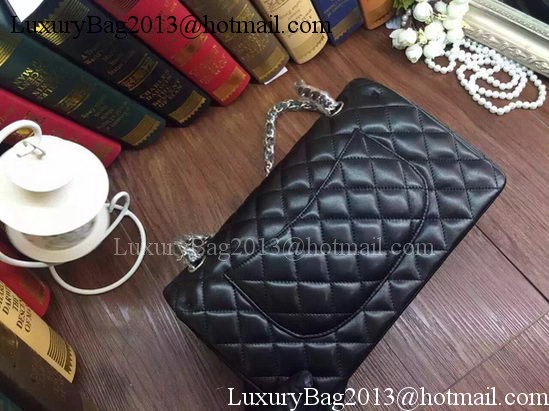 Chanel 2.55 Series Flap Bag Original Sheepskin Leather A09765 Black