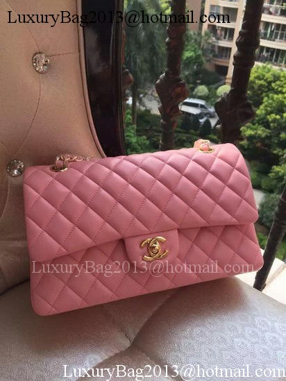 Chanel 2.55 Series Flap Bag Pink Original Leather A01112 Gold