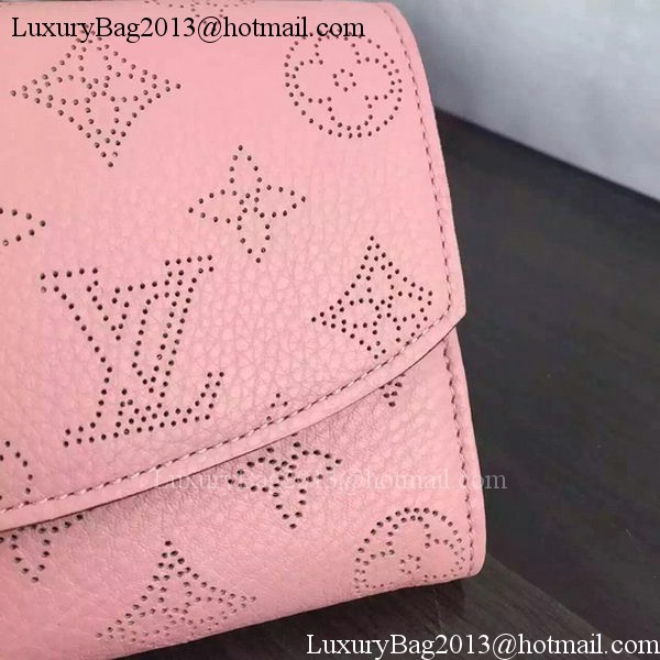 Louis Vuitton Mahina Leather IRIS Wallet M60144 Pink