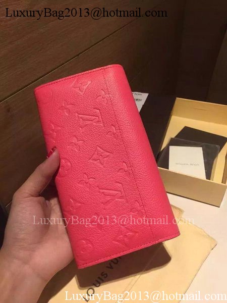 Louis Vuitton Monogram Empreinte Josephine Wallet M61369 Rose