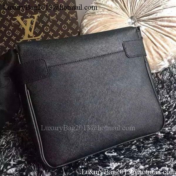 Louis Vuitton Taiga Leather Roman PM M32824 Black