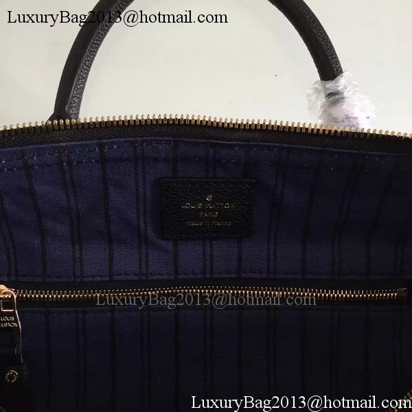 Louis Vuitton Monogram Empreinte Speedy BANDOULIERE 30 M91330 Black