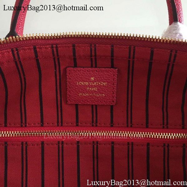 Louis Vuitton Monogram Empreinte Speedy BANDOULIERE 30 M91330 Red