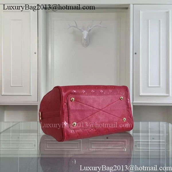 Louis Vuitton Monogram Empreinte Speedy BANDOULIERE 30 M91330 Red