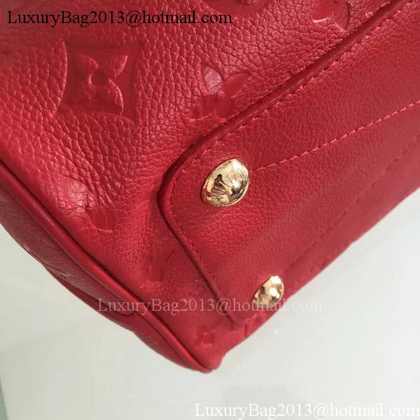 Louis Vuitton Monogram Empreinte Speedy BANDOULIERE 30 M91330 Red