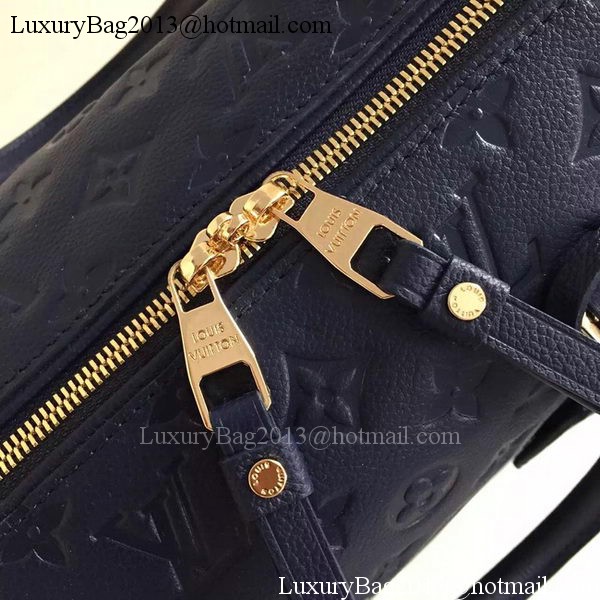 Louis Vuitton Monogram Empreinte Speedy BANDOULIERE 30 M91330 Royal