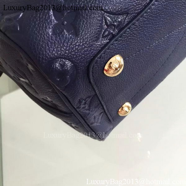 Louis Vuitton Monogram Empreinte Speedy Bandouliere 25 M91337 Royal