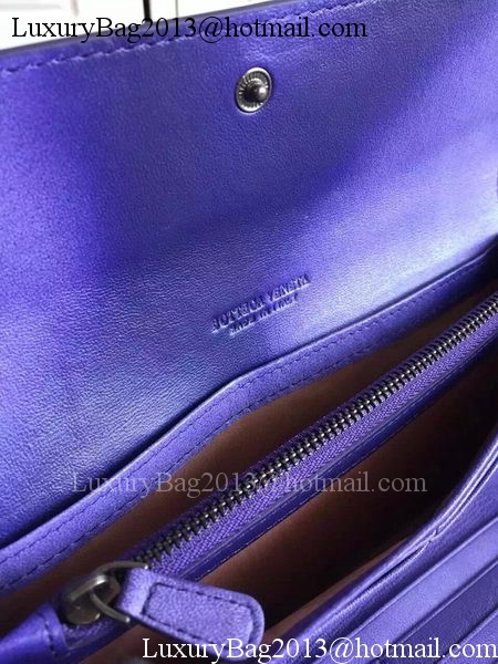 Bottega Veneta Intrecciato Nappa Tri-Flod Wallet BV1505071 Violet