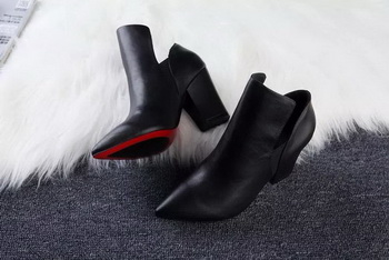 ALEXANDER MCQUEEN Ankle Boot Sheepskin MCQ271 Black