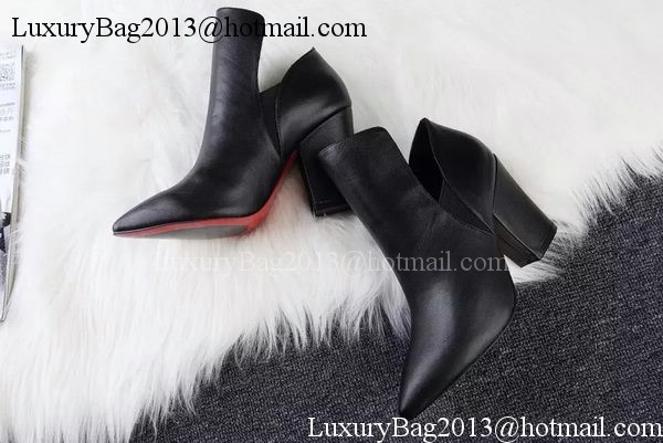 ALEXANDER MCQUEEN Ankle Boot Sheepskin MCQ271 Black