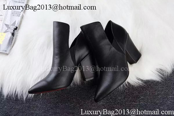 ALEXANDER MCQUEEN Ankle Boot Sheepskin MCQ271 Black