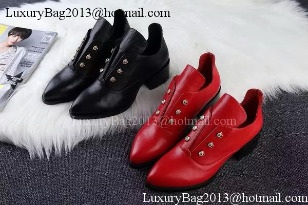 ALEXANDER MCQUEEN Ankle Boot Sheepskin MCQ273 Red