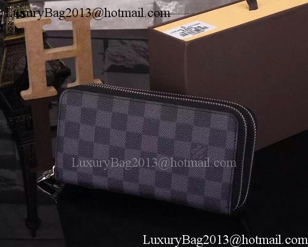 Louis Vuitton Damier Graphite Canvas Zippy Insolite Wallets N61723