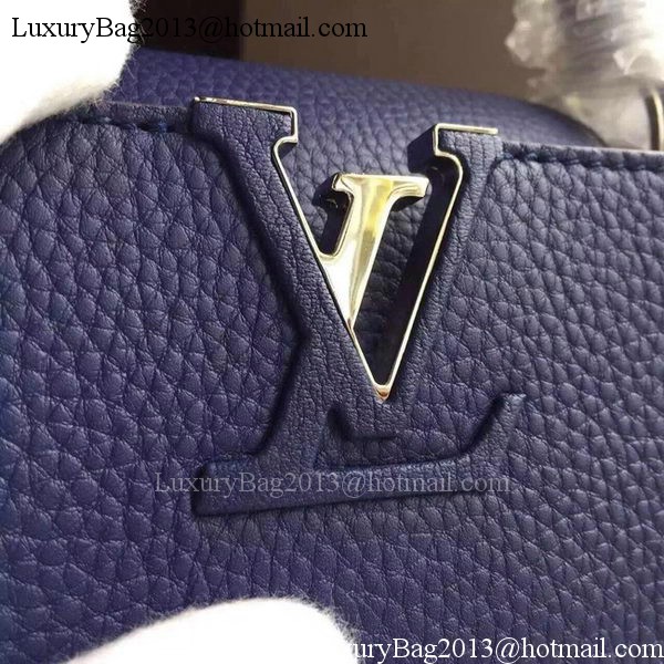 Louis Vuitton Capucines BB Tote Bag M94754 Blue