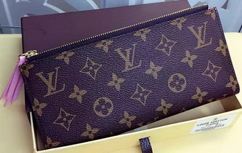 Louis Vuitton Monogram Canvas ADELE WALLET M61287 Pink