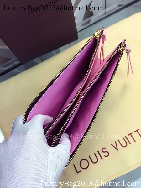 Louis Vuitton Monogram Canvas ADELE WALLET M61287 Pink