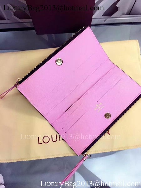 Louis Vuitton Monogram Canvas ADELE WALLET M61287 Pink