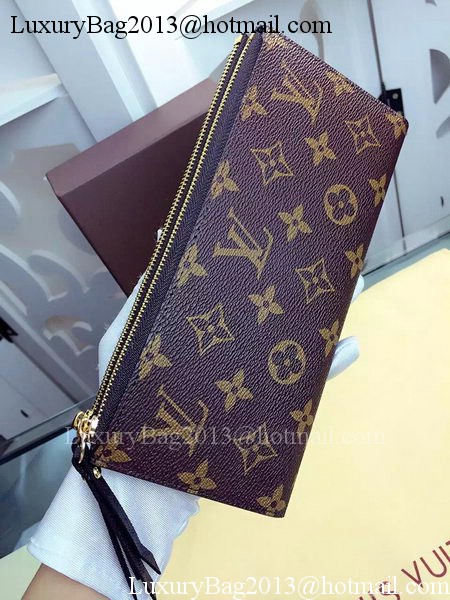 Louis Vuitton Monogram Canvas ADELE WALLET M61287 Red