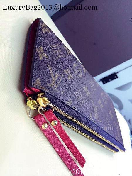 Louis Vuitton Monogram Canvas ADELE WALLET M61287 Red