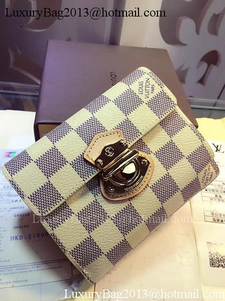 Louis Vuitton Damier Azur Canvas JOEY WALLET N60030