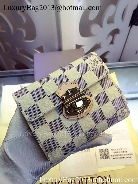 Louis Vuitton Damier Azur Canvas JOEY WALLET N60030