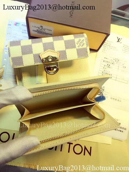 Louis Vuitton Damier Azur Canvas JOEY WALLET N60030