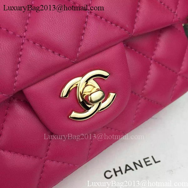 Chanel Classic Flap Bag Original Sheepskin Leather A5171 Rose