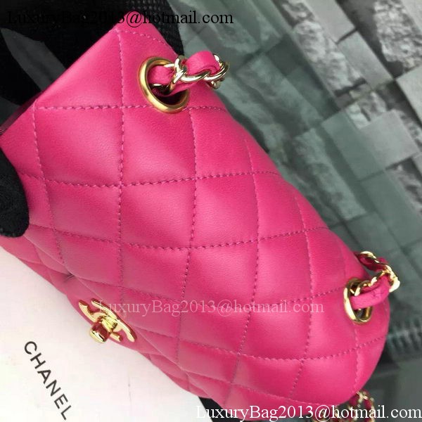 Chanel Classic Flap Bag Original Sheepskin Leather A5171 Rose