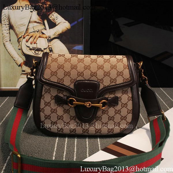 Gucci Lady Web GG Canvas Shoulder Bag 383848