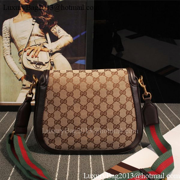 Gucci Lady Web GG Canvas Shoulder Bag 383848