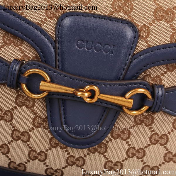 Gucci Lady Web GG Canvas Shoulder Bag 383848