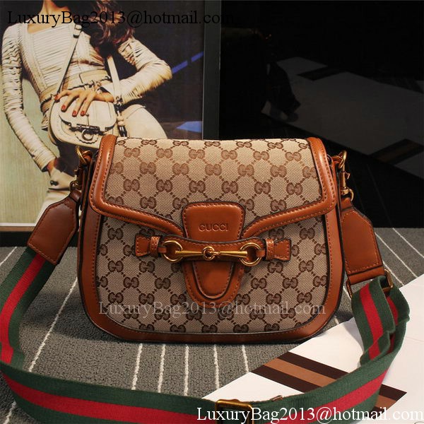 Gucci Lady Web GG Canvas Shoulder Bag 383848