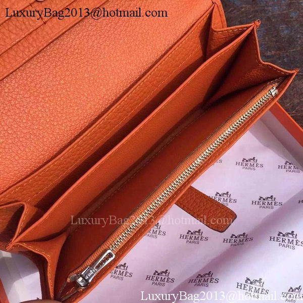 Hermes Grainy Leather Bifold Wallet H8000