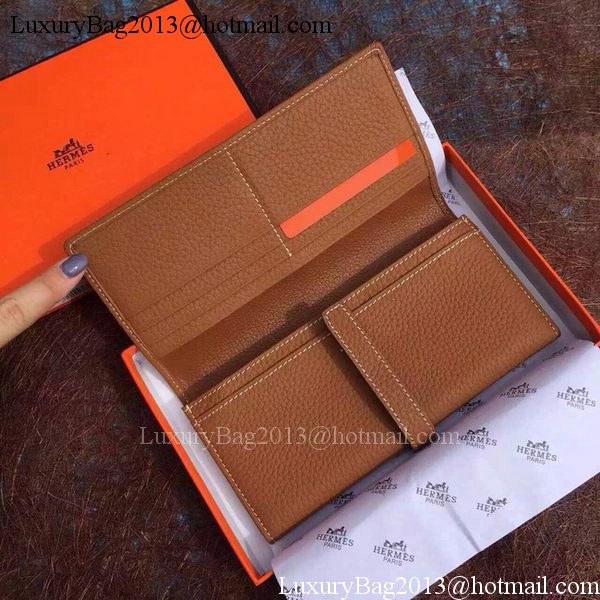 Hermes Grainy Leather Bifold Wallet H8000