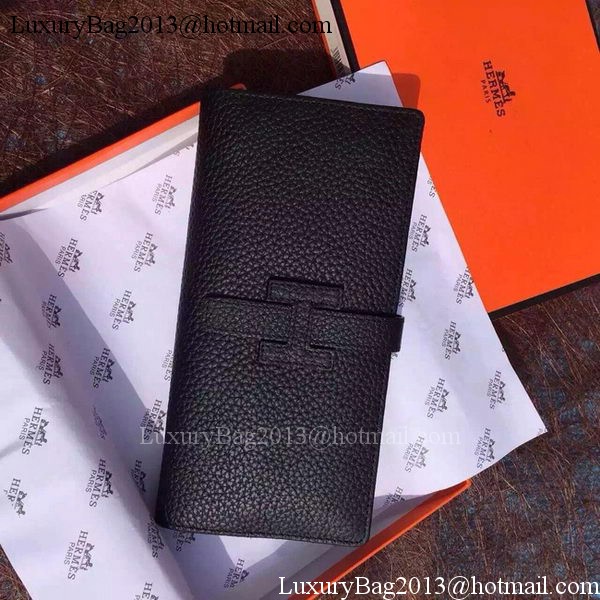 Hermes Grainy Leather Bifold Wallet H8000