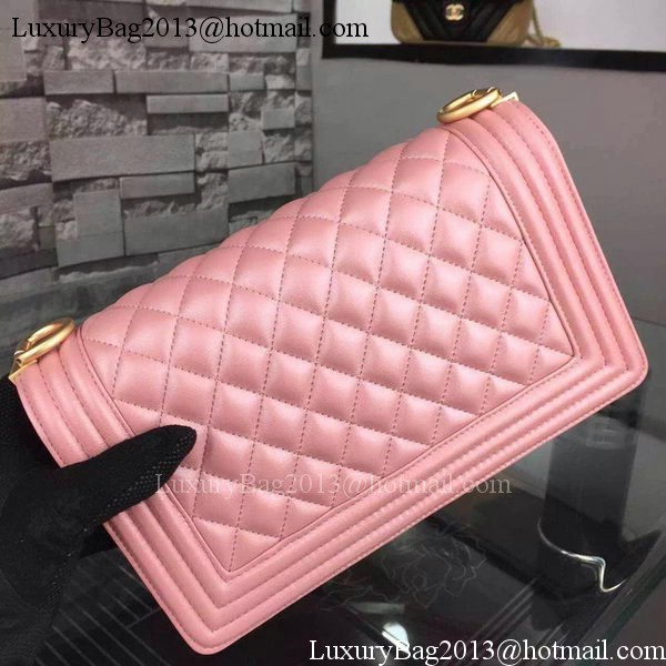 Chanel Boy Flap Shoulder Bags Fluorescence Leather A5708