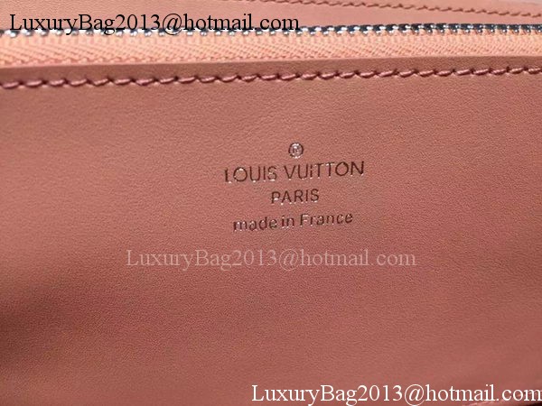 Louis Vuitton Litchi Leather LOUISE WALLET M60766 Pink