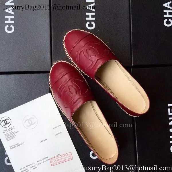 Chanel Espadrilles CH1511 Red