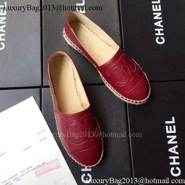 Chanel Espadrilles CH1511 Red